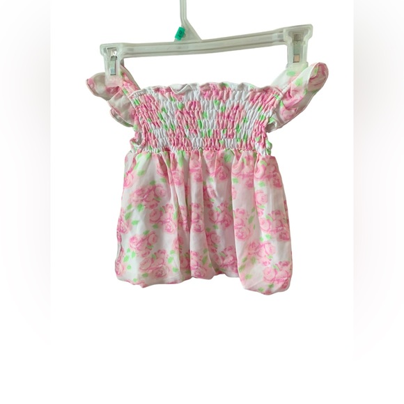 Church Spring Floral Dress Bon Bebe Toddler 18M 100%Polyester - Picture 1 of 15